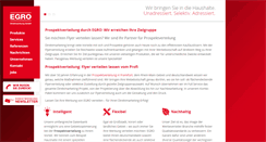 Desktop Screenshot of egro-direktwerbung.de